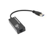 iKKEGOL SuperSpeed USB 3.0 To RJ45 100 1000Mbps Gigabit Ethernet LAN Network Card Adapter Splitter