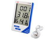 iKKEGOL LCD Digital Indoor And Outdoor Thermometer Hygrometer Meter Temperature Humidity