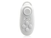iKKEGOL Mini Multifunction Wireless Bluetooth V3.0 Selfie Shutter Gamepad Remote Game Console Controller White