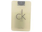 CK ONE by Calvin Klein Travel Eau De Toilette Spray Unisex Unboxed .68 oz