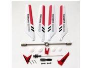 Syma Educational Products Full Set Replacement Parts for Syma S107 RC Helicopter Main Blades Main Shaft Tail Decorations Tail Props Balance Bar Gear Set
