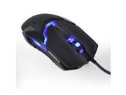 E Blue E 3lue Auroza Type IM EMS618 Adjustable 4000DPI Swich Ergonomic USB Wired Gaming Mouse
