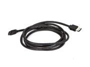 6ft SATA 6 Gbps External Shielded Cable eSATA to SATA Black
