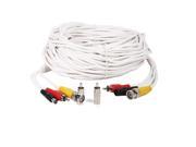 100ft Audio Video Power Cable CCD Security Camera BNC RCA CCTV DVR Wire Cord