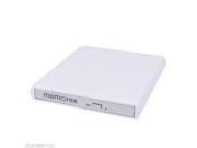 Memorex MRX 650LE CD DVD ± RW DL USB 2.0 Slim External Drive Burner Writer