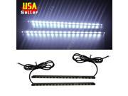 2x Cool White High Power 5630 18-SMD Car COB LED DRL Fog Driving Lamps Lights 2x Cool White High Power 5630 18-SMD Car COB LED DRL Fog Driving Lamps Lights