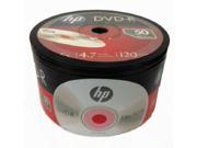 100 Pieces HP Logo 16X DVD R DVDR Recordable Blank Disc