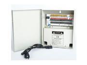 "E-buy World" 18 Port CH DVR Power Supply Box DC 12V 20A For Security CCTV Camera LED Strip "E-buy World" 18 Port CH DVR Power Supply Box DC 12V 20A For Security CCTV Camera LED Strip