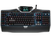 Logitech G19S Gaming Keyboard w Tiltable Color LCD Display 2x USB 2.0 Ports