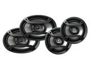 Pioneer TS 695P 6x9 3 Way and TS 165P 6.5 2 Way Car Speakers Pkg