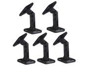 VideoSecu Black Color 5 Satellite Ceiling Wall Speaker Mounts Brackets on Wall and Ceiling 1XZ