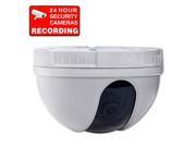 VideoSecu CCTV CCD Dome Indoor Security Camera 420 TVL f 3.6mm Wide Angle Lens for DVR Home Surveillance System 1CZ