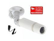 VideoSecu Indoor Outdoor CCTV Bullet Security Camera Built in Sony CCD Weatherproof 3.6mm Wide Angle Lens for DVR Home Surveillance System with Power Supply and
