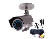 VideoSecu IR Day Night Vision Outdoor Indoor Weatherproof Security Camera Built in 1 3 inch Sony CCD 3.6mm Wide Angle View with Power Cable and Audio Microphon