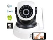 VideoSecu Wireless IP Network Security Camera with Wi Fi Audio Video Infrared Day Night Vision Pan Tilt P2P Surveillance Camera support iPhone iPad Android PC