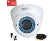 VideoSecu CCTV Surveillance Indoor Outdoor Weatherproof Infrared IR Day Night Vision Security Camera 36 LEDs 3.5 8mm Varifocal Lens Built in 1 3 inch Sony CCD 5