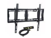 VideoSecu One Touch Tilt TV Wall Mount Bracket for most Samsung 32 75 LED LCD HDTV Flat Panel Screens with VESA 600x400 400x400 300x300mm Cable Managemen