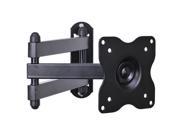 VideoSecu Articulating Tilt Swivel Wall Mount for 15 24 LED LCD TV Monitor some LED up to 29 VESA 100x100 75x75mm for Acer K272HUL ASUS MG248Q DELL E2216HVM