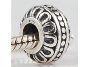 Babao Jewelry Polka Dot Retro Soild Authentic 925 Sterling Silver Bead Fits Pandora Style European Charm Bracelets
