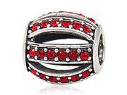 Babao Jewelry Sparkling Hollow Red Czech Crystal Soild Authentic 925 Sterling Silver Bead Fits Pandora Style European Charm Bracelets Babao Jewelry Sparkling Hollow Red Czech Crystal Soild Authentic 925 Sterling Silver Bead Fits Pandora Style European Charm Bracelets