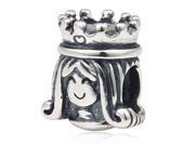 Babao Jewelry Starbucks Queen Soild Authentic 925 Sterling Silver Bead Fits Pandora Style European Charm Bracelets