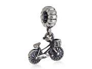 Babao Jewelry Bike Soild Authentic 925 Sterling Silver Dangle Bead Fits Pandora Style European Charm Bracelets