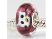 Babao Jewelry Cat Murano Glass Bead 925 Sterling Silver Core fits Pandora European Charm Bracelets