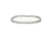 Babao Jewelry White Square Office Lady 18K Platinum Plated Sparkling Swarovski Elements CZ Crystal Bracelet