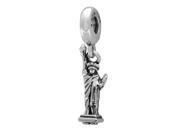 Babao Jewelry The Statue of Liberty 925 Sterling Silver Dangle Bead fits Pandora European Charm Bracelets