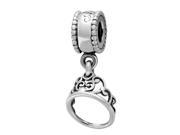 Babao Jewelry Crown 925 Sterling Silver Dangle Bead fits Pandora European Charm Bracelets