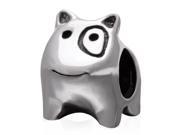 Babao Jewelry Lovely Dog 925 Sterling Silver Bead fits Pandora Style European Charm Bracelets