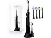 Sonic Edge® Electric Toothbrush with Extended Battery Charge plus 4 Toothbrush Heads