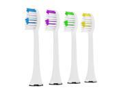 Sonic Edge® White Replacement Toothbrush Heads Pack of 4