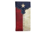 Texas State emblem Men s Bifold leather Wallet TX Pride!