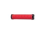 ODI The Machine Lock On Grips Red w Black Clamps
