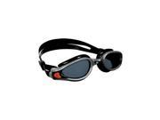 Aqua Sphere Kaiman EXO Goggles Silver Black with Smoke Lens