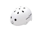 Pro tec Classic Helmet Gloss White; XL