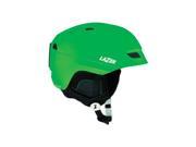 Lazer Effect Snow Helmet Flash Green MD
