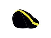 Lazer Cycling Cap Black with Yellow Line