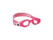 Aqua Sphere Moby Kid Goggles Pink with Clear Lens
