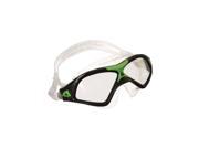 Aqua Sphere Seal XP2 Goggles Black Green with Clear Lens