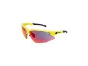 Lazer Argon Race ARR Sunglasses Gloss Flash Yellow Frames with Three Interchangeable Lenses