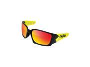 Lazer Magneto M2 Sunglasses Black Flash Yellow Frames with Three Interchangeable Lenses