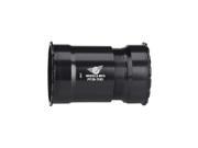 Wheels Manufacturing PressFit 30 Bottom Bracket with Angular Contact Bearings Threaded Black