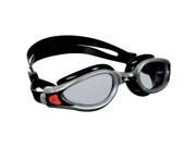 Aqua Sphere Kaiman EXO Goggles Silver Black with Clear Lens
