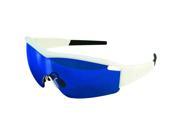 Lazer Solid State 1 SS1 M Sunglasses Gloss White Frames with Three Lenses