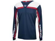 Race Face Stage Long Sleeve Jersey Navy Flame XL