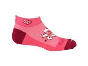 SockGuy Lily Women s Sock Pink SM MD