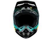 100% Aircraft MIPS Carbon Full Face Helmet R Core Teal MD
