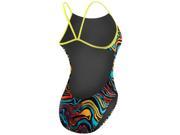 TYR Heat Wave Cutoutfit Women s Swimsuit Multi Color 28